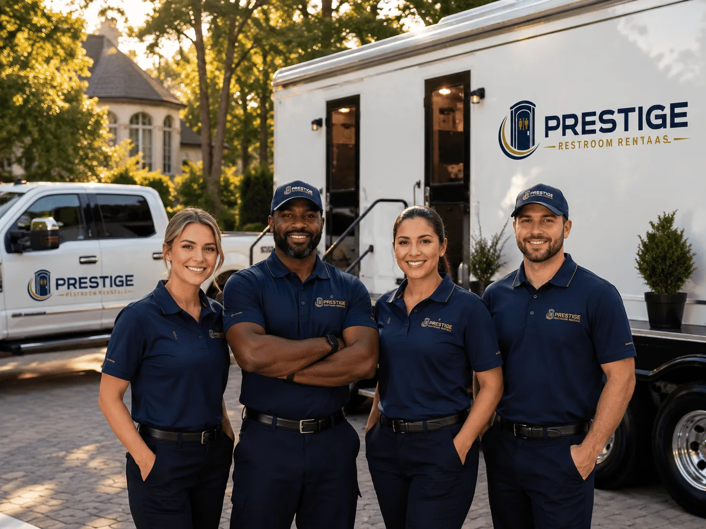 Trusted Luxury Portable Restrooms company in Grant, MI